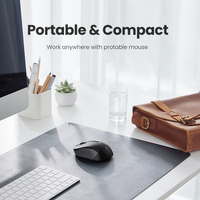 UGREEN Mouse bezprzewodowy ergonomiczny kształt cichy kliknij 2400 DPI dla MacBook Tablet komputer Laptop PC mysz cicha bezprzewodowa mysz 2.4G 6